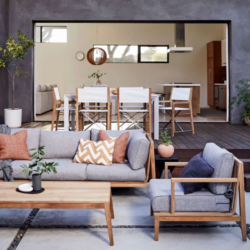 Teak Modular Outdoor Seating