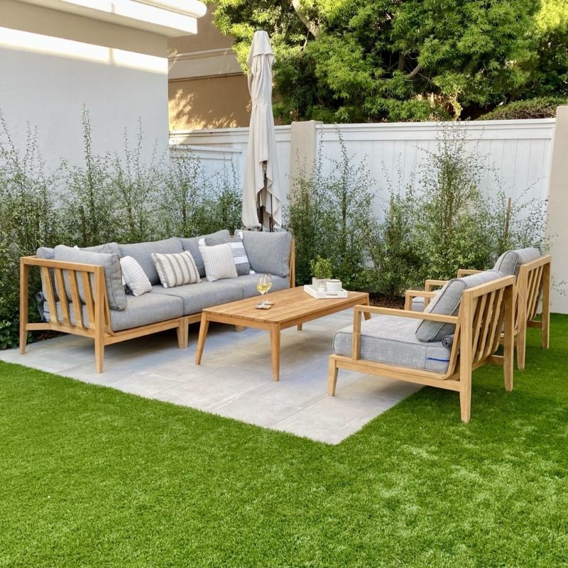 Teak Modular Outdoor Seating