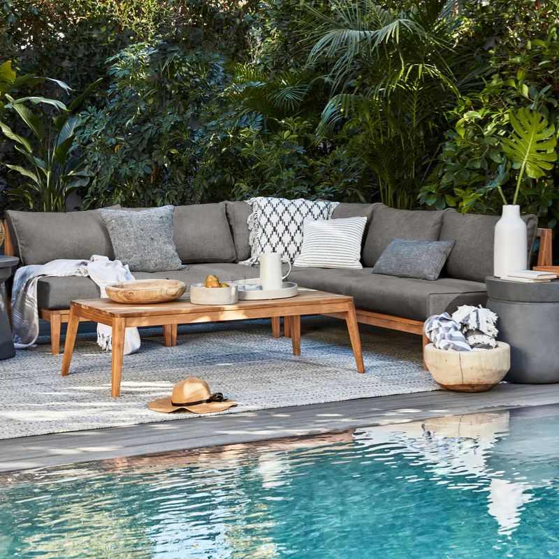 Teak Modular Outdoor Seating