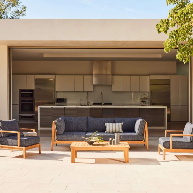 Teak Modular Outdoor Seating