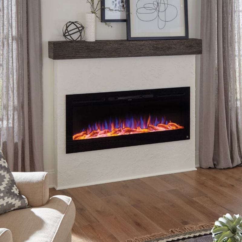 Touchstone Sideline 50&quot; Recessed/Wall Electric Fireplace
