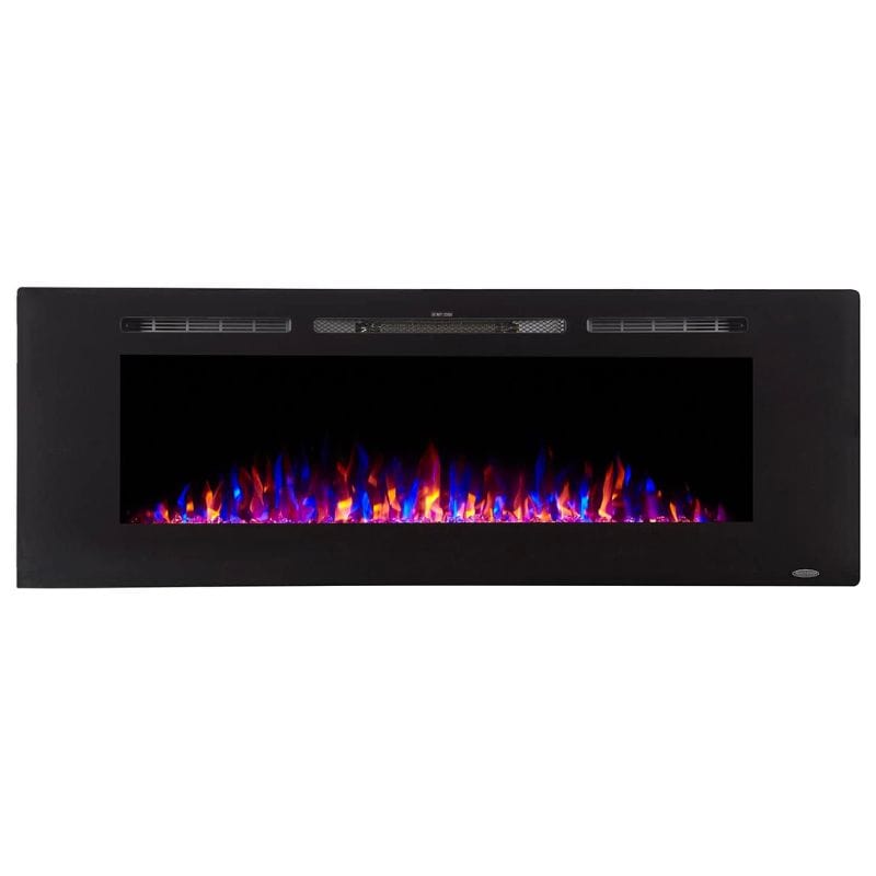 Touchstone Sideline 60&quot; Recessed/Wall Electric Fireplace
