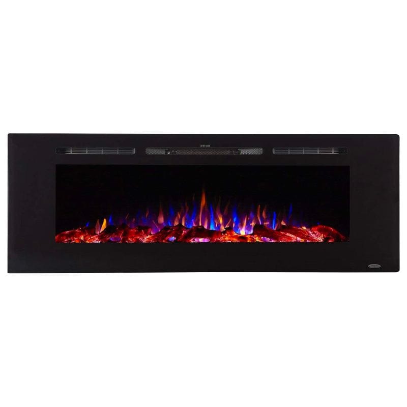 Touchstone Sideline 60&quot; Recessed/Wall Electric Fireplace