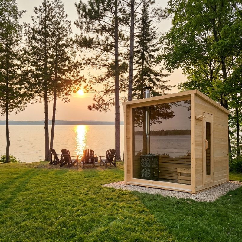 ThermaVèra Nordic Outdoor Cabin Sauna