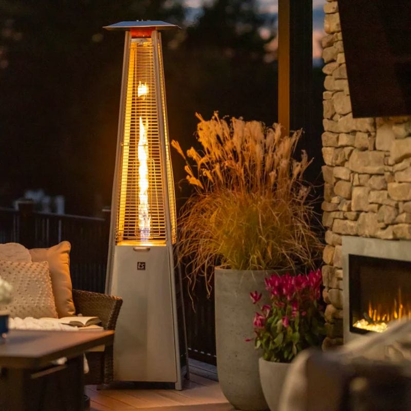 Citadel 40001 Pyramid Outdoor Patio Heater - Patio u0026 Pizza Outdoor  Furnishings