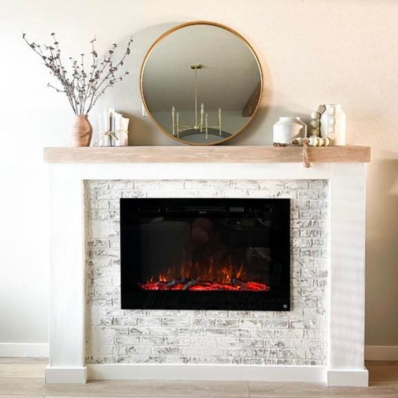 Touchstone Forte 40&quot; Recessed Electric Fireplace