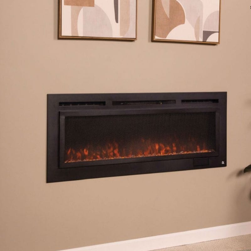 Touchstone Sideline 50&quot; Recessed/Wall Electric Fireplace