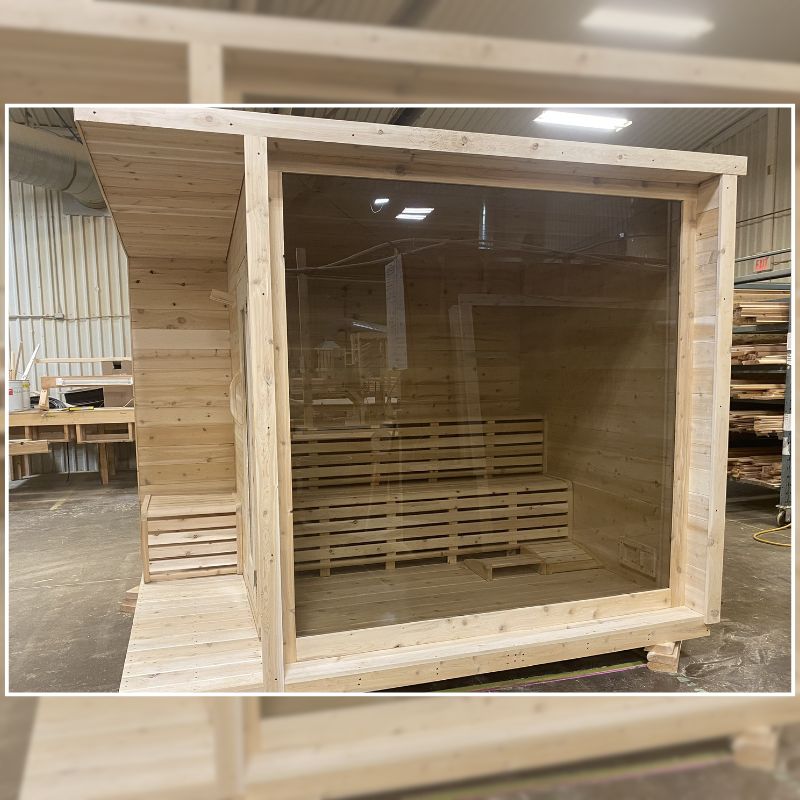 True North Jasper Overhang Cabin Outdoor Sauna