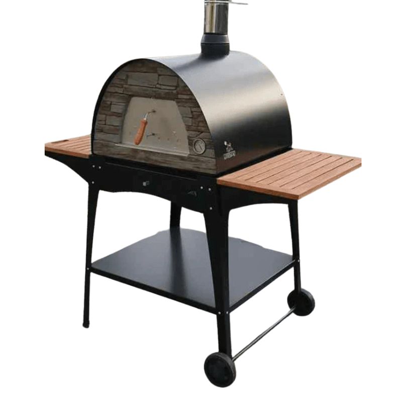 Maximus Arena Oven on the portable Woody stand