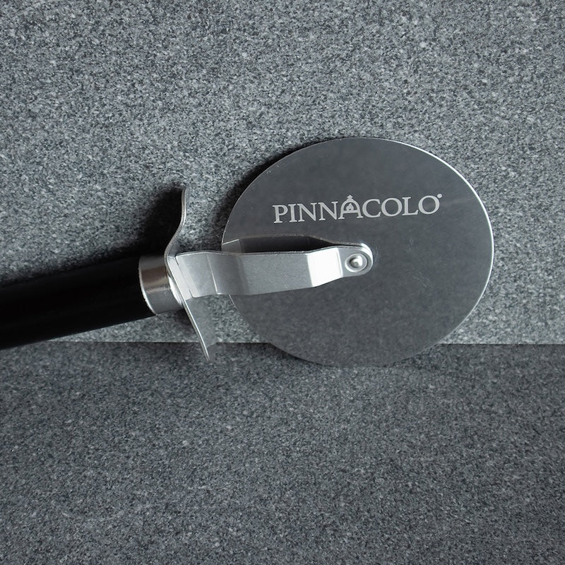 Pinnacolo Logo on the Wheeled PIzza Cutter