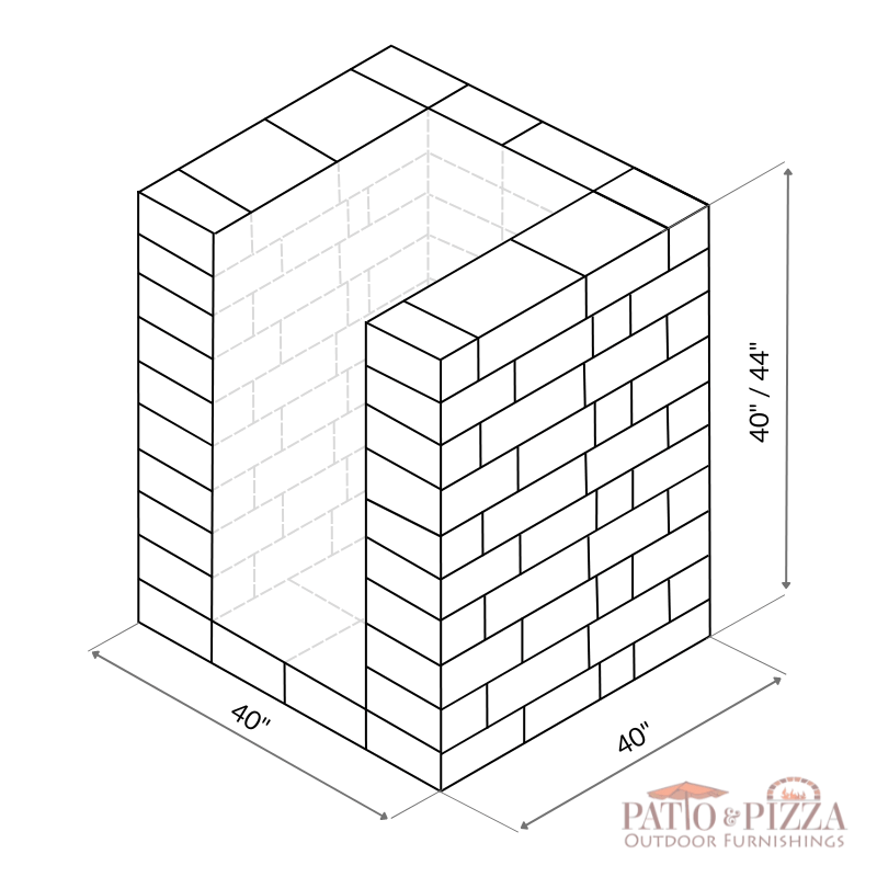 Pizza Oven Stand Blueprint