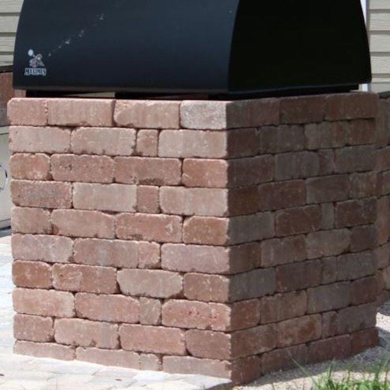 Block pizza oven base