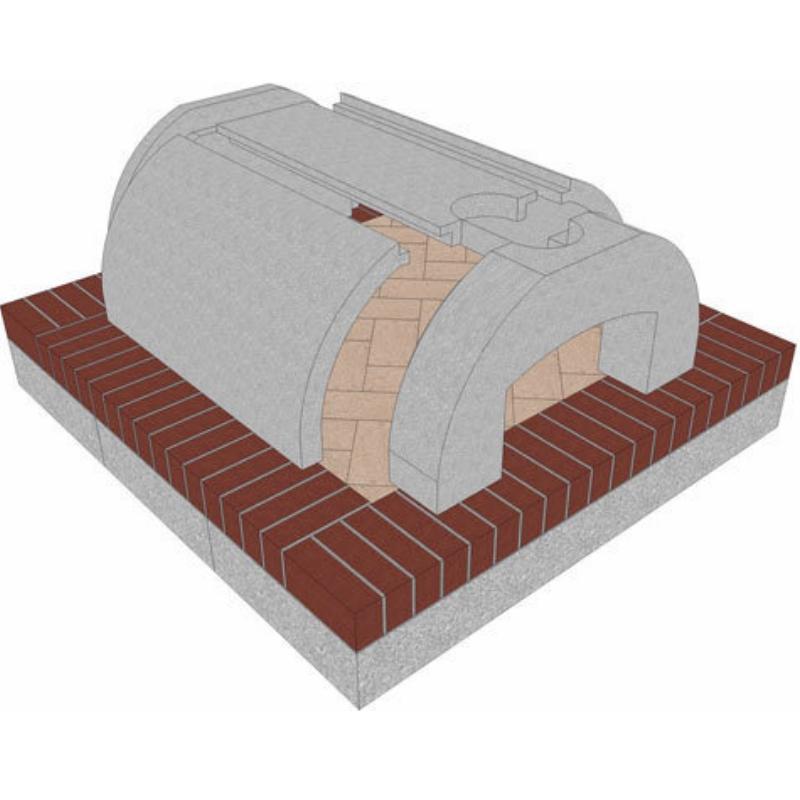 Brickwood Pizza Oven Kit Cortile Barile Form