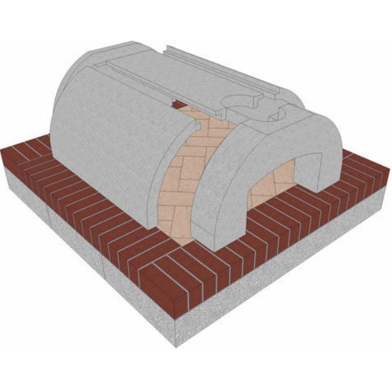 Brickwood Pizza Oven Kit Cortile Barile Package 2