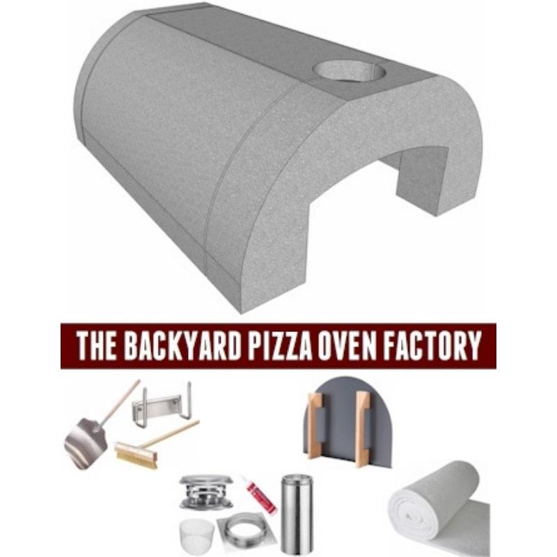 Brickwood Pizza Oven Kit Cortile Barile Package 2