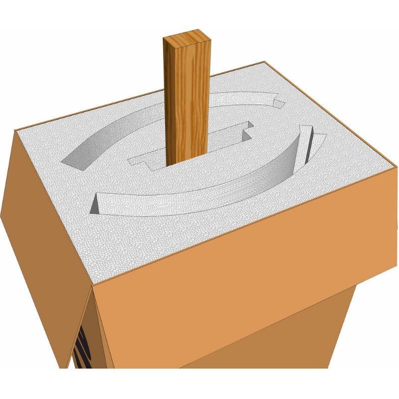 Brickwood Pizza Oven Kit Cortile Barile Foam Form