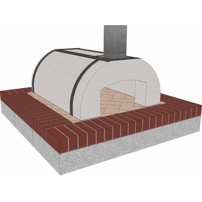 Brickwood Pizza Oven Kit Cortile Barile Foam Form