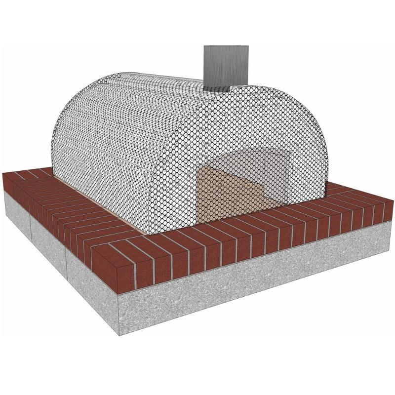 Brickwood Pizza Oven Kit Cortile Barile Foam Form