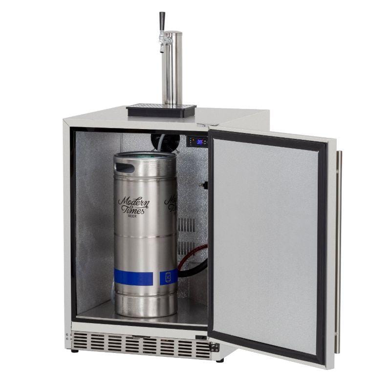 Outdoor store rated kegerator