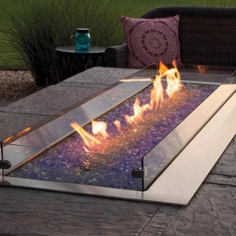 Empire Carol Rose Outdoor Linear Fire Pit 60”