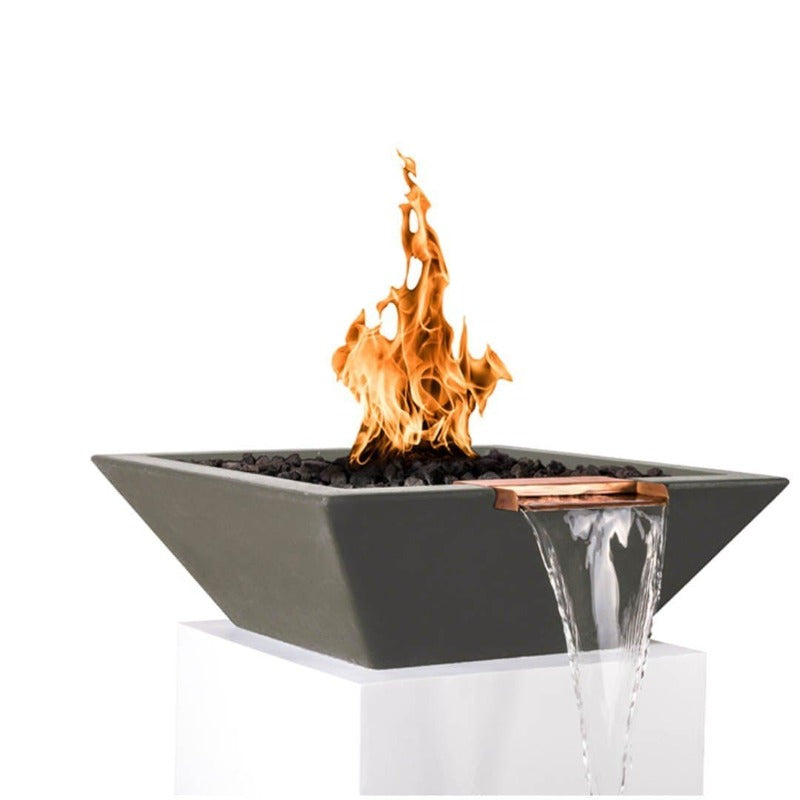 The Outdoor Plus Maya Fire Water Bowl Display