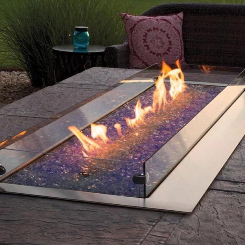 Empire Carol Rose Outdoor Linear Fire Pit 48”