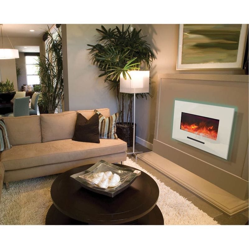 Wall Mount Flush Mount with White Surround