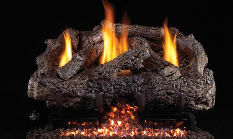 G10 Vent-Free Charred Frontier Oak Standard Log Set