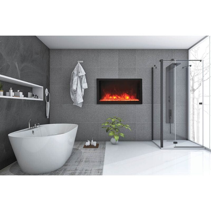 40in Panorama Built-In DEEP Xtra Tall Indoor/Outdoor Electric Fireplace