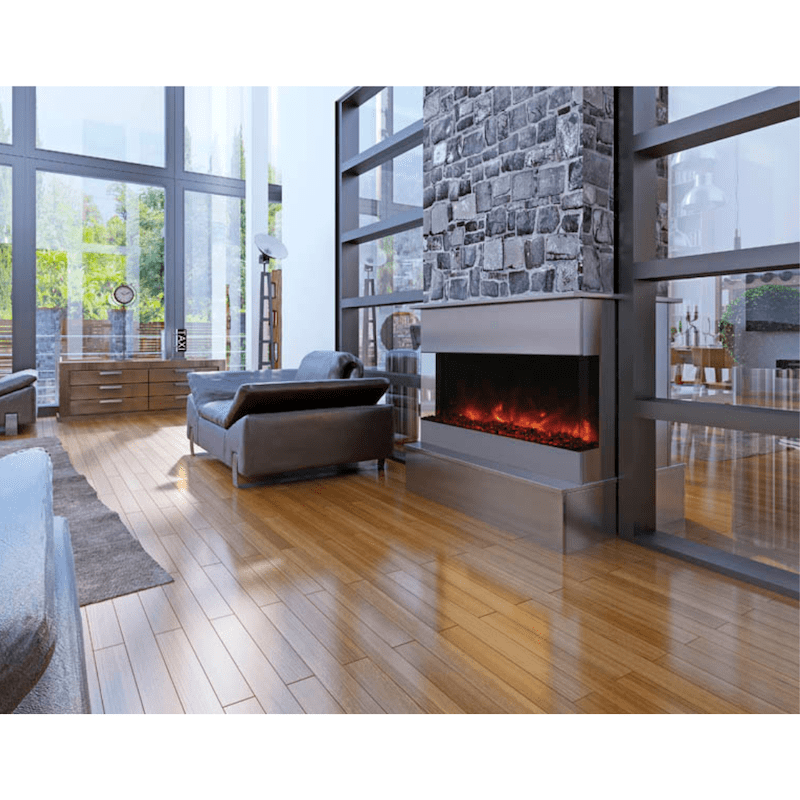 40inch XL Deep Electric Fireplace Tru View Series
