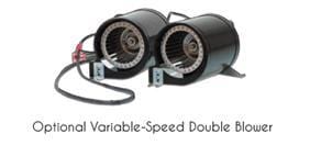 Empire Rushmore Direct-Vent Fireplaces 40&quot; Double Blower