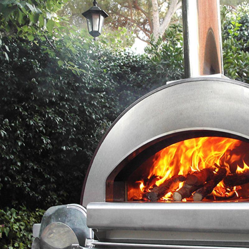 Wood Fired Pizza Oven Alfa 4 Pizze Countertop 