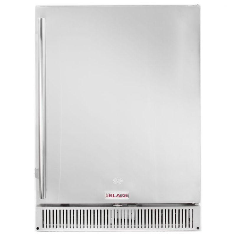 Blaze Outdoor Rated Stainless 24” Refrigerator 5.2 Cu. Ft.