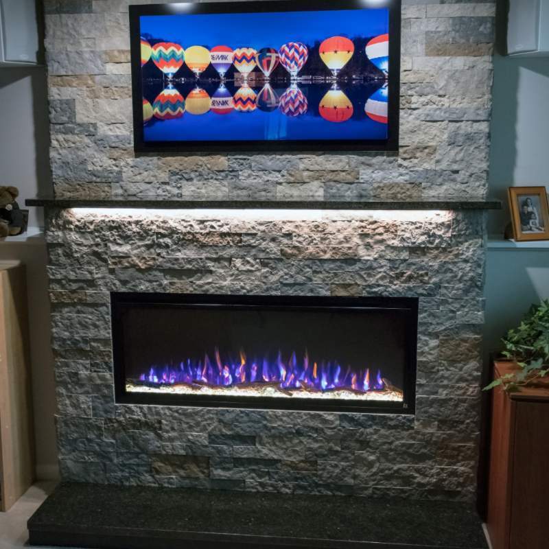 Touchstone Sideline Elite 50&quot; Recessed Electric Fireplace