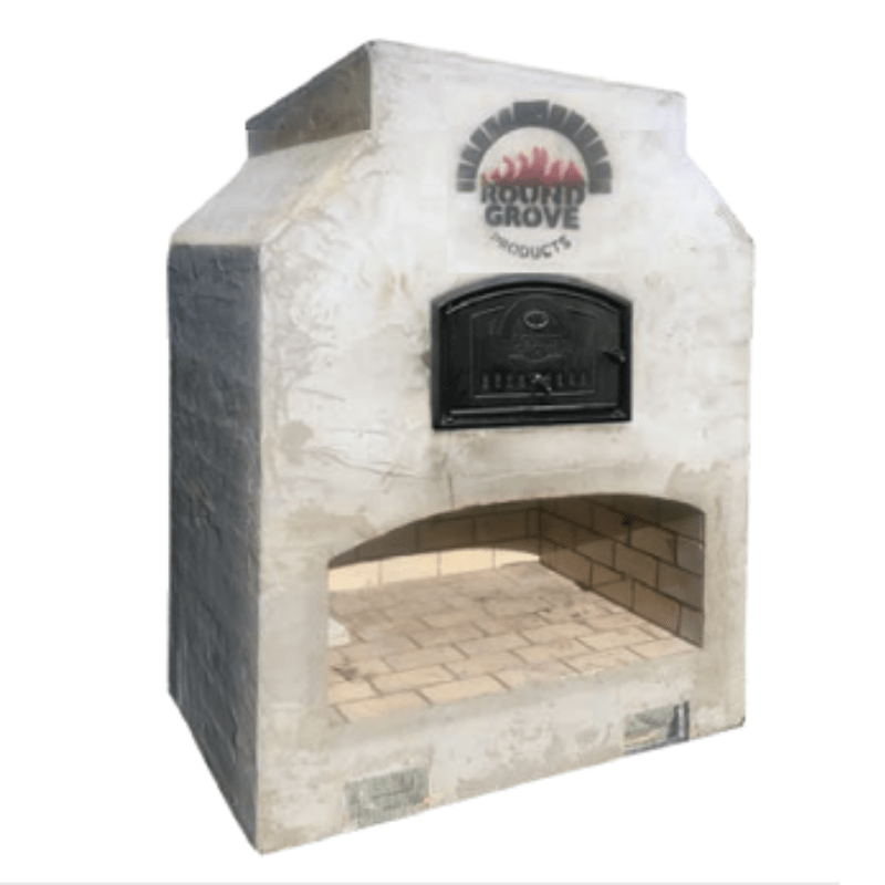 Round Grove STAX Largo Outdoor Fireplace and Pizza Oven Combo Unit