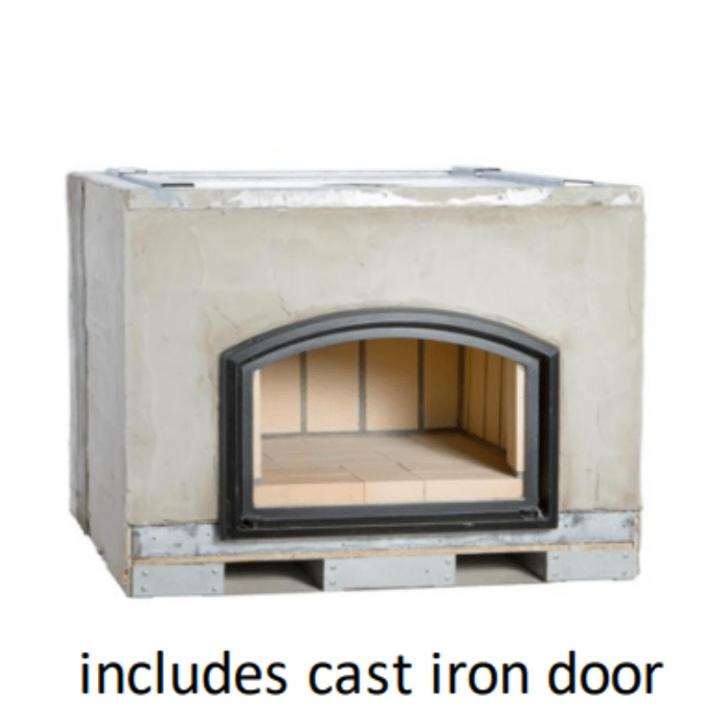 Mini Oven Round Grove STAX Fireplace and Pizza Oven Combo