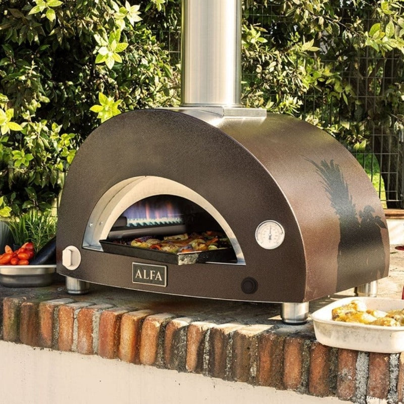 Outdoor Gas Burning Oven Cooking Alfa Forni
