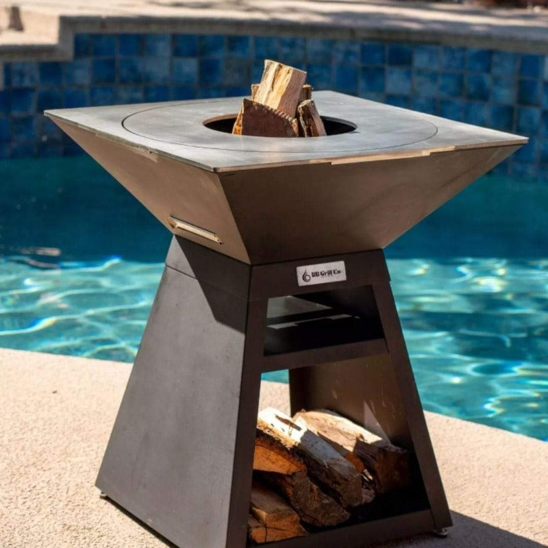 ASPEN Plancha/Griddle Black Outdoors