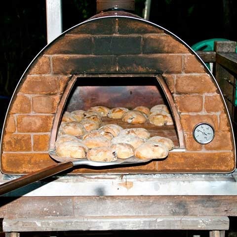 Authentic Pizza Ovens Aluminum Pizza Peel 8" x 12" - Patio & Pizza
