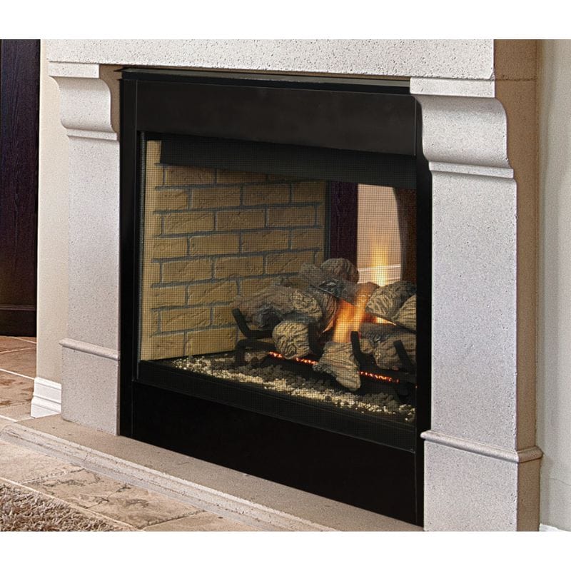 40&quot; B-Vent Fireplace, See-Through, Radiant