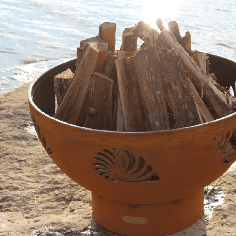 Fire Pit Art- Beachcomber