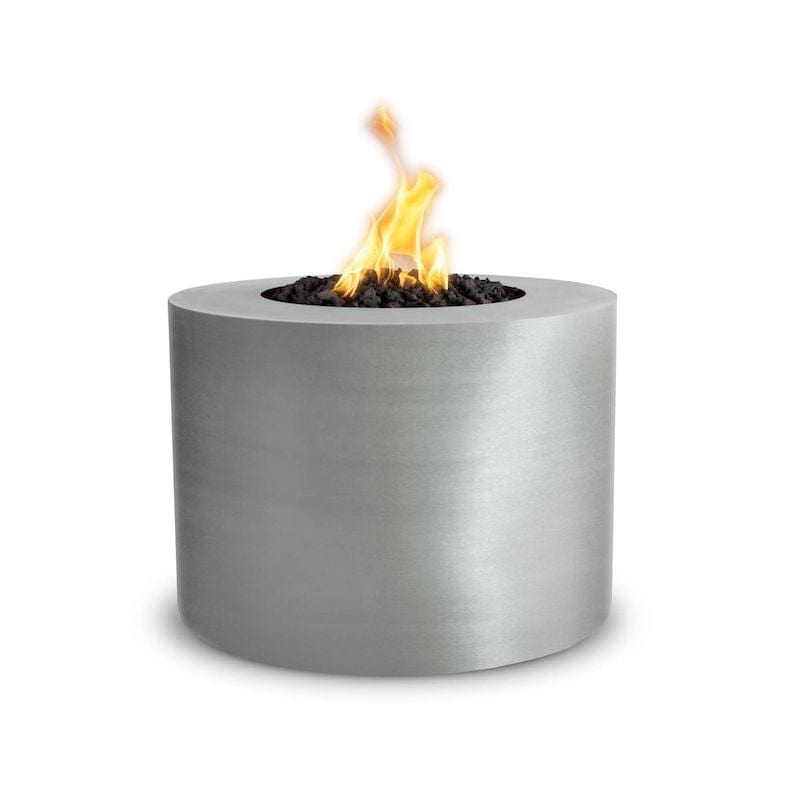 Beverly Fire Pits Collection in Stainless Steel