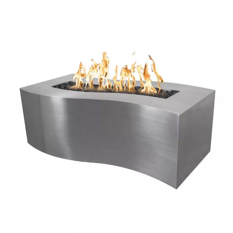 Billow Collection Fire Pits in Corten Steel