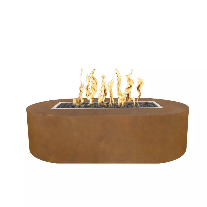 Bispo Metal Fire Pit in Stainless Steel
