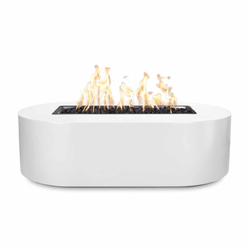 Bispo Powder Coated Fire Pit in White