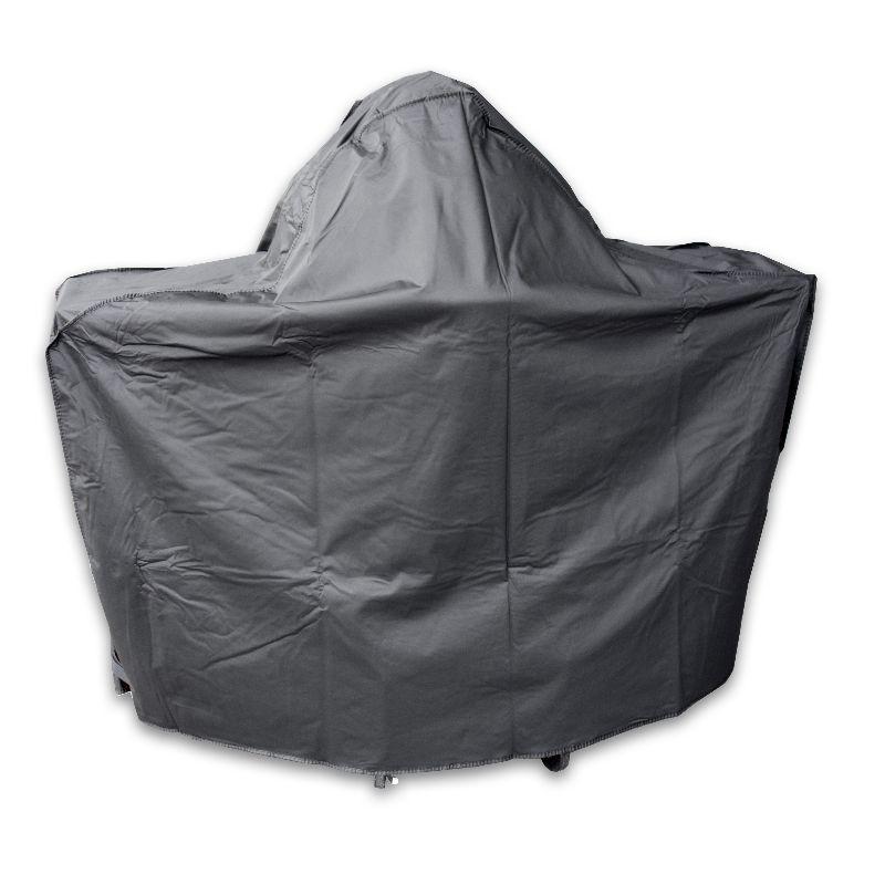 Blaze Kamado on Cart with Side Shelves Cover