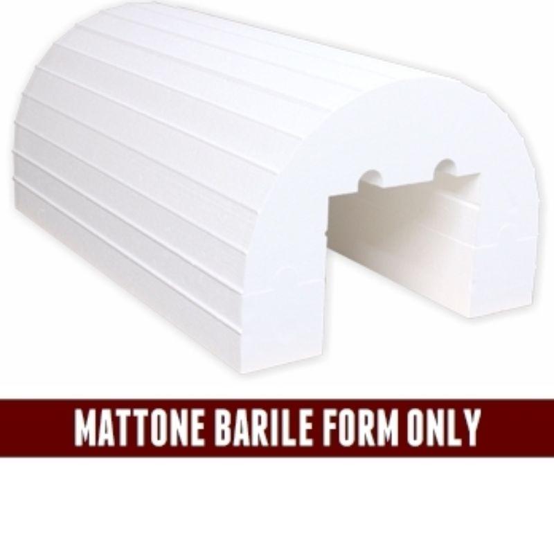 Brickwood Pizza Oven Kit Mattone Barile Form
