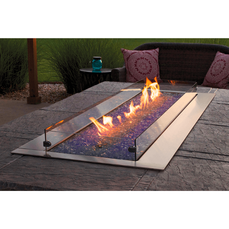 Empire Carol Rose Outdoor Linear Fire Pit 48”