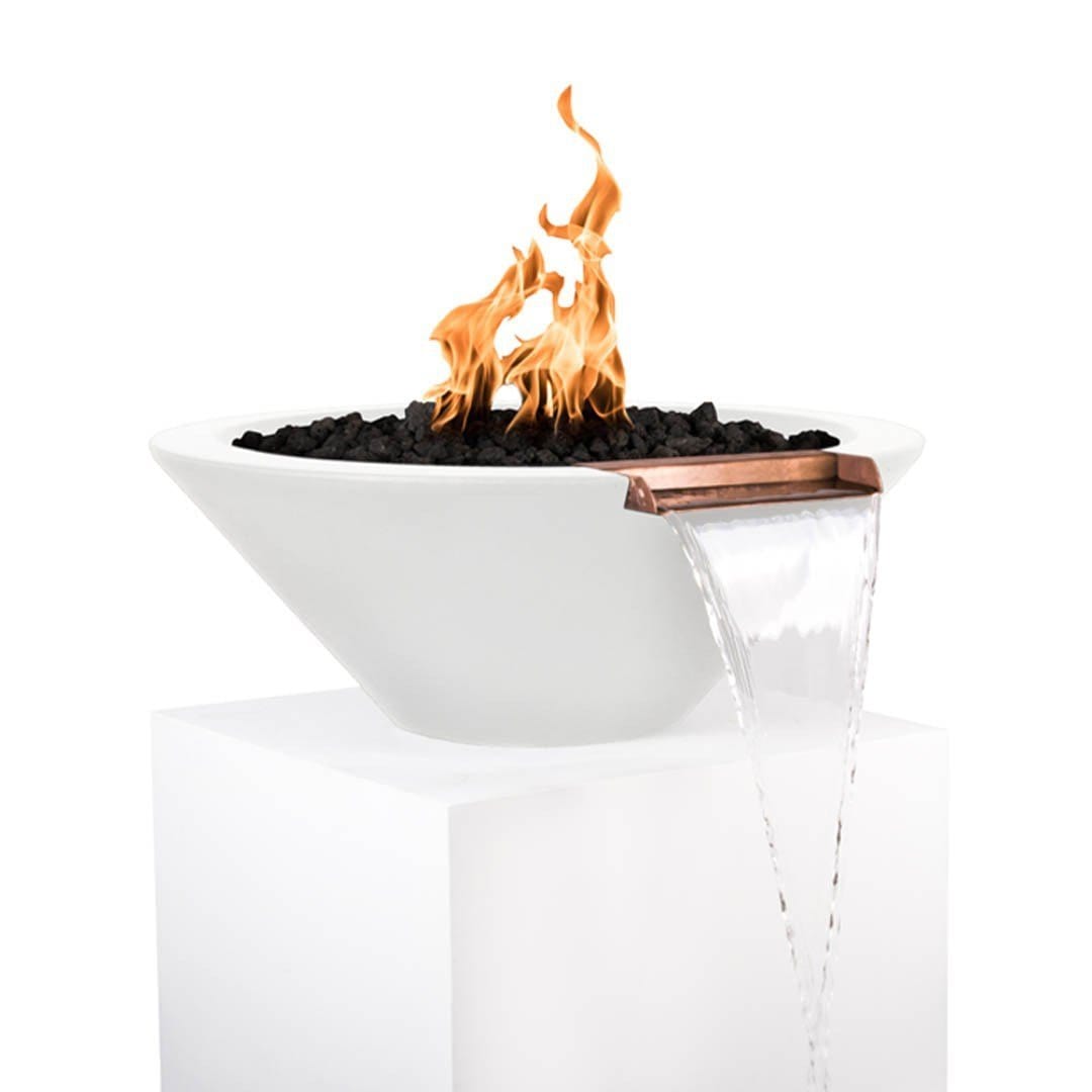 Cazo Fire &amp; Water Bowl - Limestone