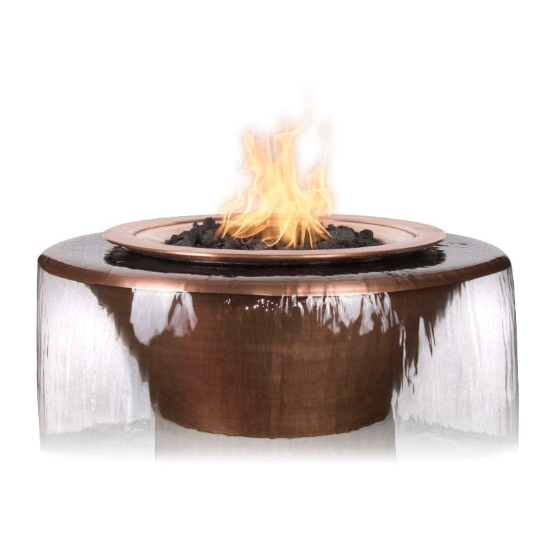 Cazo Fire &amp; Water Bowl - Copper 360° Spill